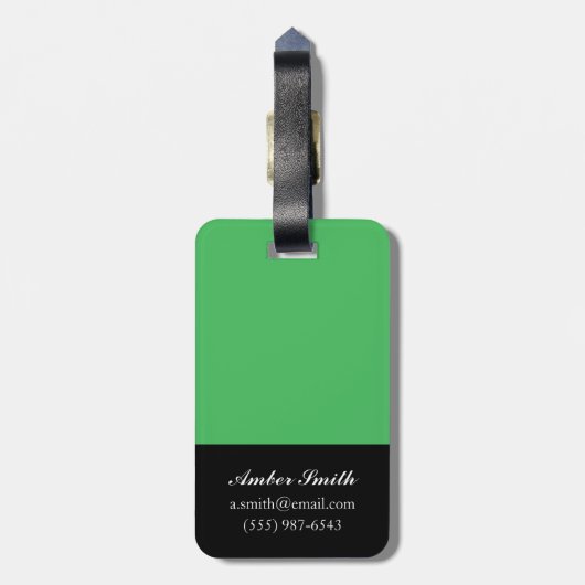 De langste dag bagagelabel (Achterkant verticaal)