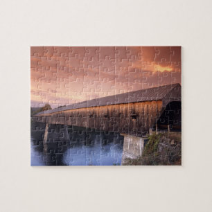 De langste overdekte brug in de Verenigde Staten Legpuzzel