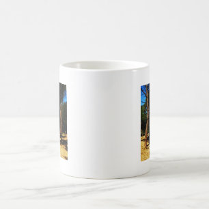 De langste reis begint met één enkele stap koffiemok