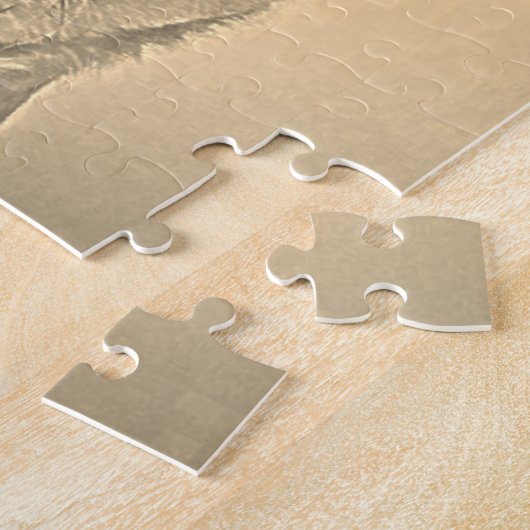 De langues puzzle de sépia de chiwawa (Côté)