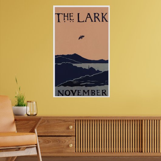 "De Lark" Florence Lundbord Abstract Poster (Woonkamer 2)