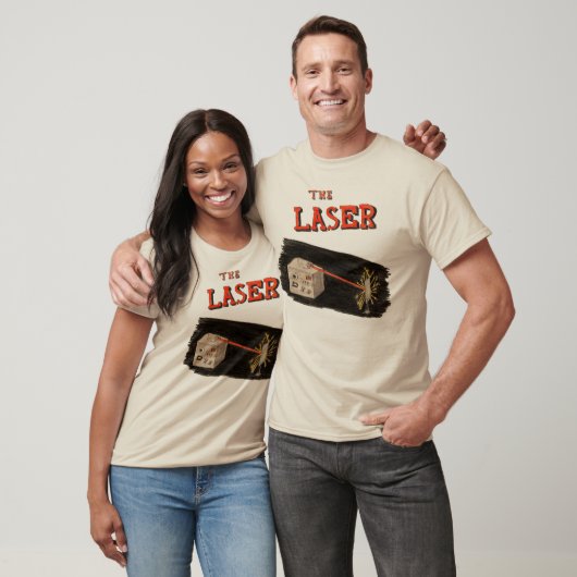 De laser t-shirt (Unisex)