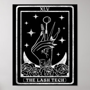 De Lash Tech Tarot Kaart De Lash Tech, S Poster