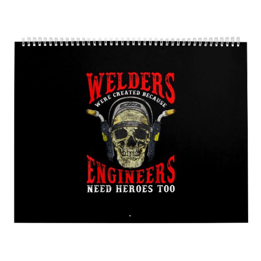 De lassers werden Creëer omdat de ingenieurs helde Kalender (Hoes)