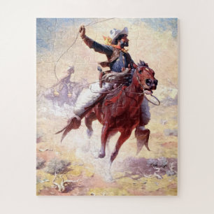 De Lassowerk Range Cowboy William Robinson Leigh Legpuzzel