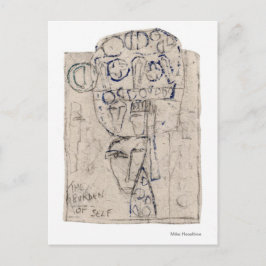 De last van het zelf feestdagenkaart