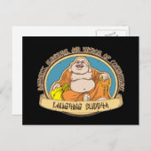 De lasterende Boeddha Briefkaart (Voorkant / Achterkant)