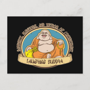 De lasterende Boeddha Briefkaart