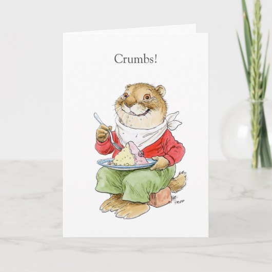 De late Kaart van Birthdat Muskrat (Voorkant)