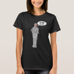 De late nachtelijke tv-mama vertelt de host Meyers T-shirt