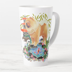 De latente mok van SONGMAO met tekst op rug