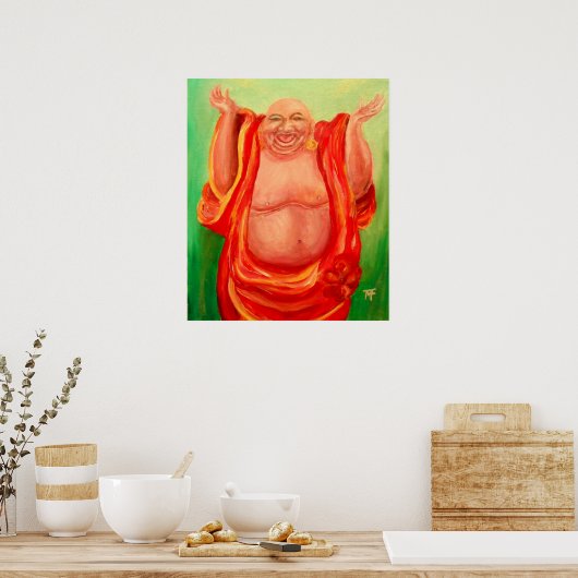 De Laughing Buddha - Poster (Keuken)