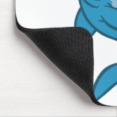 De Laughing Shark cartoon mousepad Muismat (Hoek)