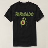 De Lauraceae Funny Papacado Pap Pasta cadeau T-shirt (Design voorkant)