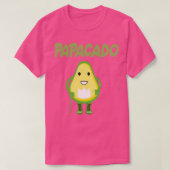 De Lauraceae Funny Papacado Pap Pasta cadeau T-shirt (Design voorkant)