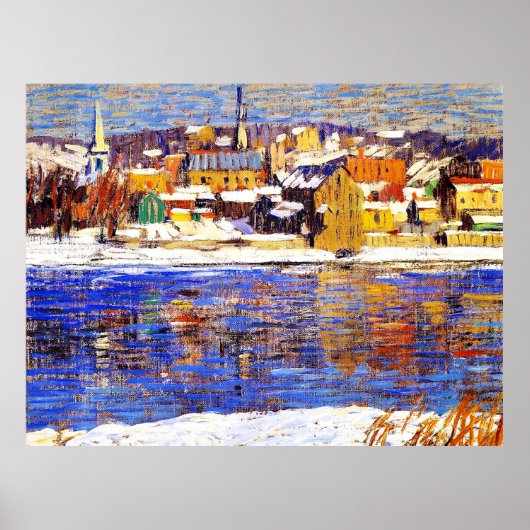 De l'autre côté du Delaware, tableau de Robert Spe (Devant)