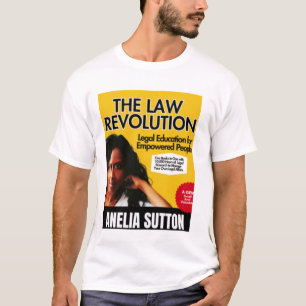 De Law Revolutie — Boekomslag T-shirt
