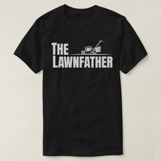 De Lawnfather Funny Lawn Mowing for Fathers Tank (Design voorkant)