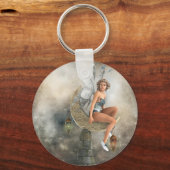 De Lazy Moon Fairy Sleutelhanger (Voorkant)