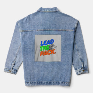 De Lead the Pack, T-shirt. Denim Jacket