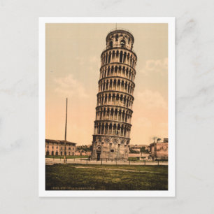 De Leaning Tower van Pisa, Toscane, Italië Briefkaart