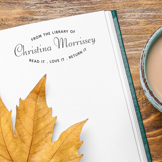 De leden lezen het liefste dat het op persoonlijke  zelfinktende stempel