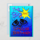 De leeftijd aanpassen briefkaart (Voorkant / Achterkant)