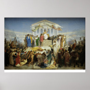 De leeftijd van Augustus, de geboorte van Christus Poster