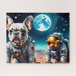 DE LEEFTIJD VAN DE STAAL-FRANSE BULLDOG 3 LEGPUZZEL