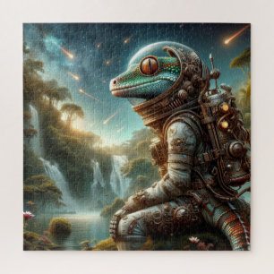 DE LEEFTIJD VAN STEEL-GECKO 4 LEGPUZZEL