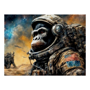 DE LEEFTIJD VAN STEEL-GORILLA 4 PERFECT POSTER