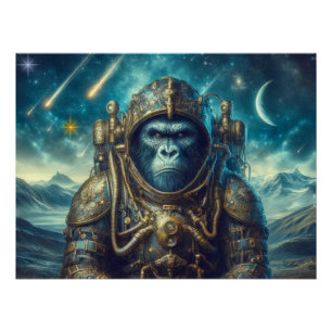 DE LEEFTIJD VAN STEEL-GORILLA 8 PERFECT POSTER