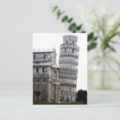De leentoren van Pisa Briefkaart (Staand voorkant)