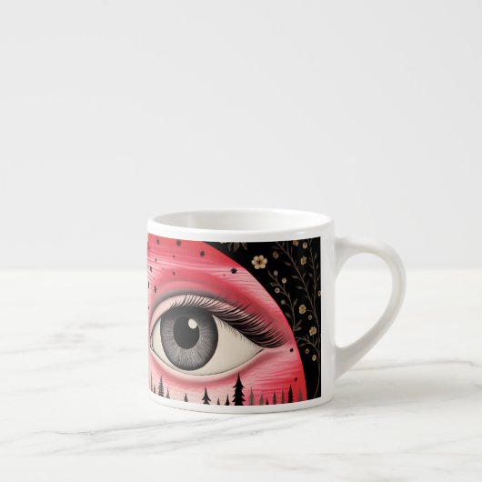 De leerling van het bos espresso kop (Rechts)