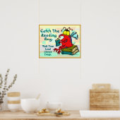 De leesbuis vangen poster (Keuken)