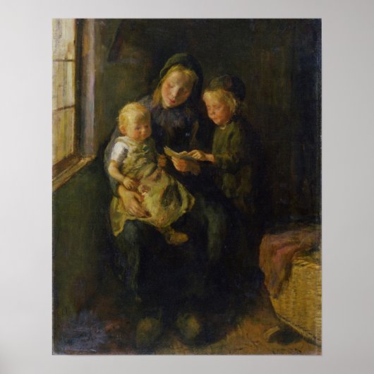 De leesles poster (Voorkant)