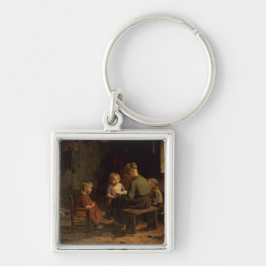 De leesles sleutelhanger (Voorkant)