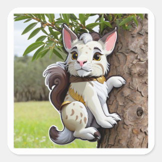 De leeuw achter de Sticker