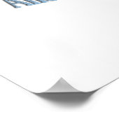 De leeuw en de lamskunst poster (Hoek)