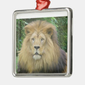 De leeuw metalen ornament (Links)
