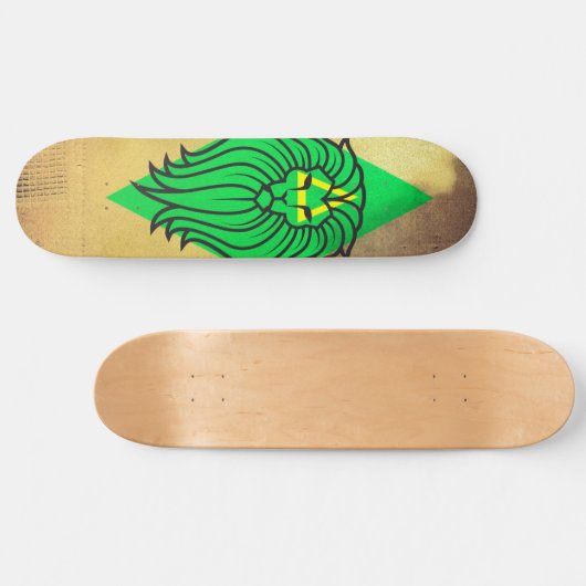 De leeuw skateboard (Horizontaal)
