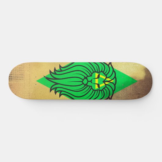 De leeuw skateboard (Horizontaal)