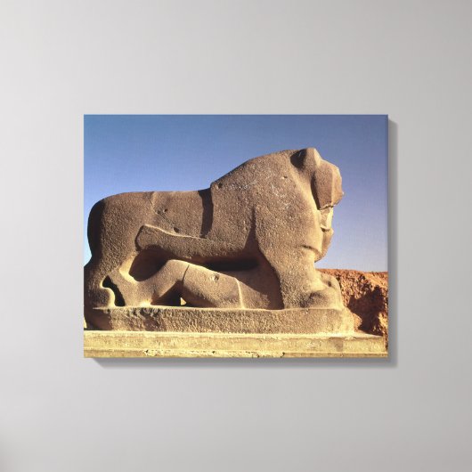 De leeuw van Babylon Canvas Afdruk (Voorkant)