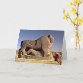 De leeuw van Babylon Kaart (Gele Bloem)