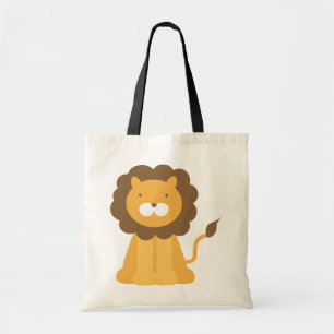 De Leeuw van de cartoon Tote Bag