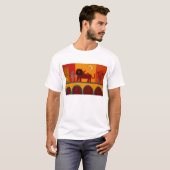 De leeuw van de Fulham Broadway 2008 T-shirt (Voorkant volledig)