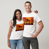 De leeuw van de Fulham Broadway 2008 T-shirt (Unisex)