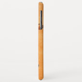 DE LEEUW VAN DE KAAP LIGGEND, Antiek oranje, Zwart Case-Mate iPhone Case (Achterkant/links)