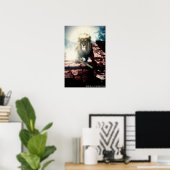De leeuw van de stam van het Judah-Poster Poster (Thuiskantoor)