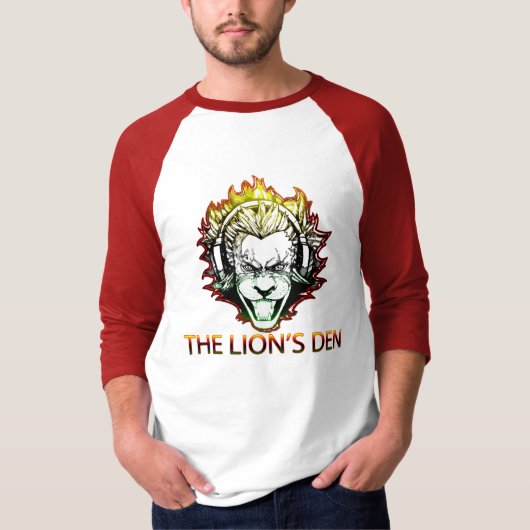 De leeuwen Den T-shirt (Voorkant)
